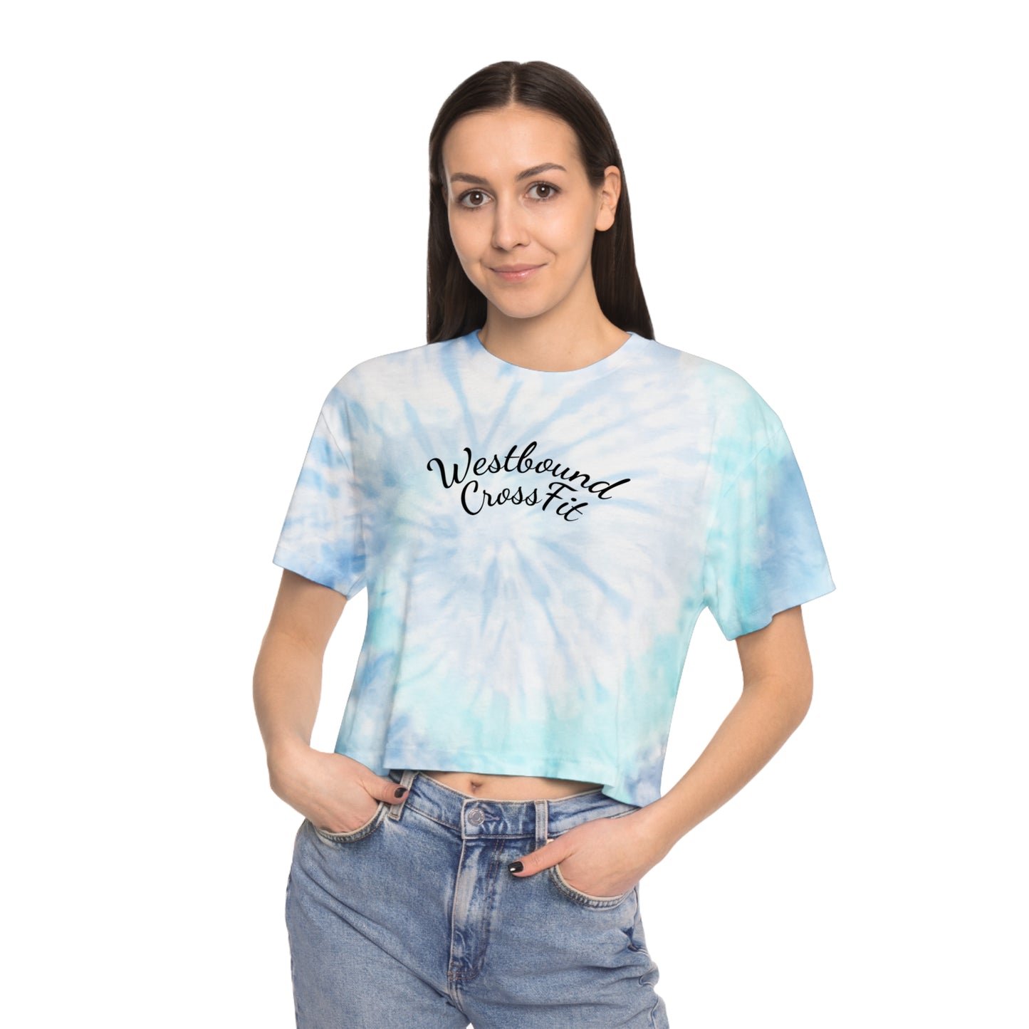 Westbound CrossFit Tie-Dye Crop Tee